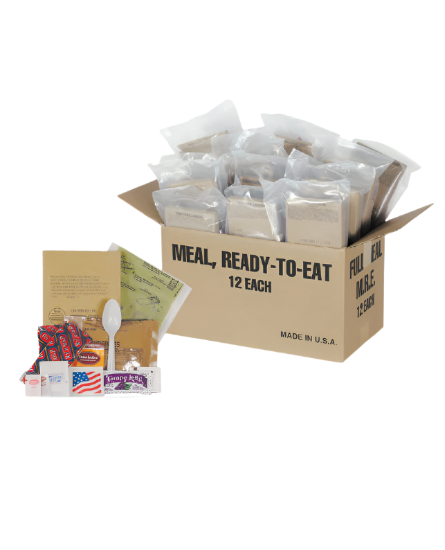 DELUXE FIELD READY RATION W/HEATER, CASE