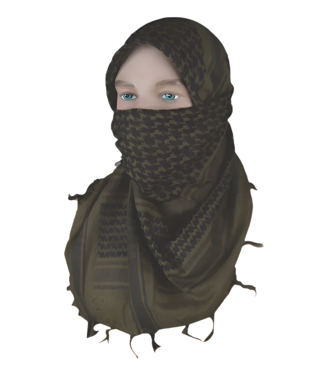 SHEMAGH, DESERT SCARF