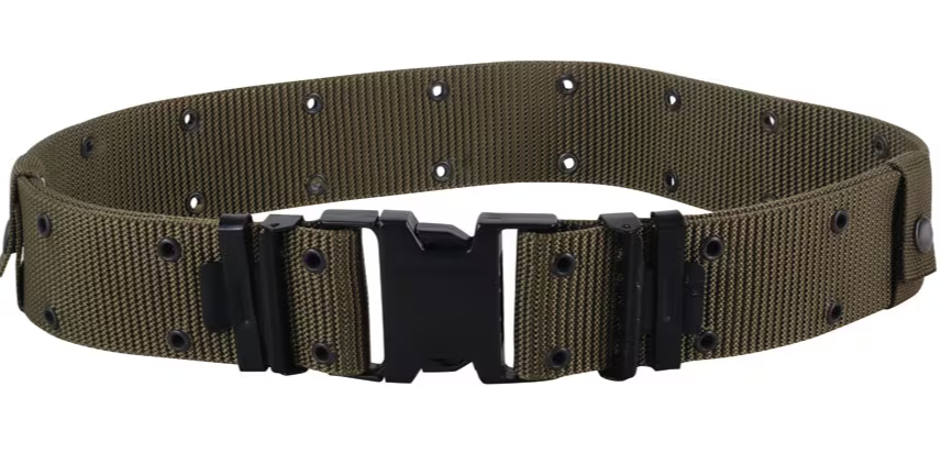 PISTOL BELT, GI SPEC NYLON N.S